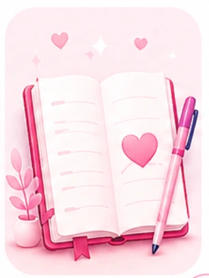 Daily Gratitude Journal Illustration